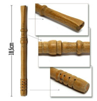Bombilla z drewna Palo santo 18,5 cm