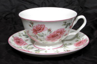 Filiżanka porcelanowa Róże