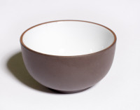 Czarka Kao z glinki, glazurowana, średnica 5,5cm